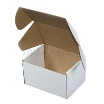 Коробка картонная белая 19*12*11 см