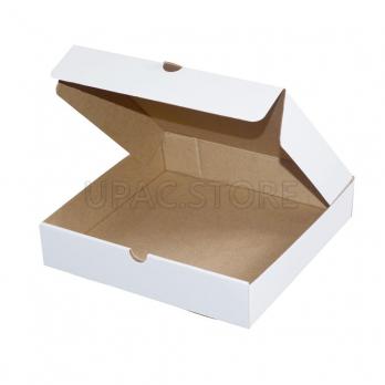 Коробка картонная белая 23*23*5 см