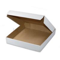 Коробка картонная белая 28*28*5 см