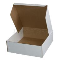 Коробка картонная белая 28*30*10 см